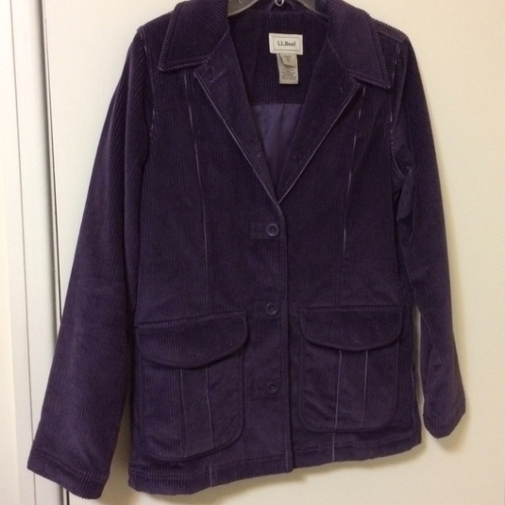 LL BEAN corduroy workman barn chore jacket